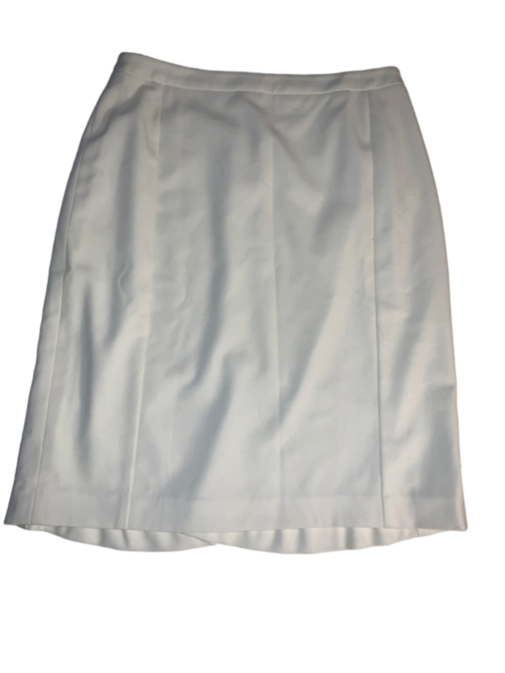 Women's Melanie Lyne White Midi Skirt Size 8